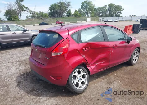 2011 Ford Fiesta Ses from USA, damaged, VIN 3FADP4FJ4BM140594